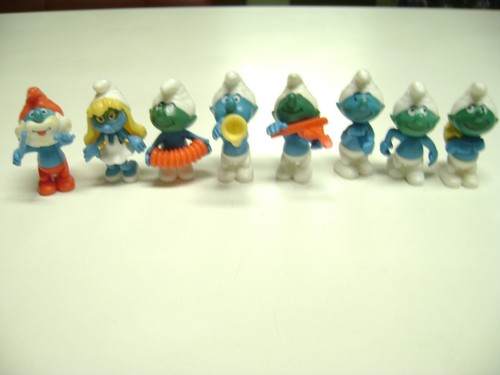 1996 smurfs lot - lot, of