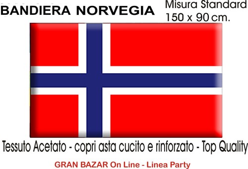 Bandiera norvegia 150 x - x, 90