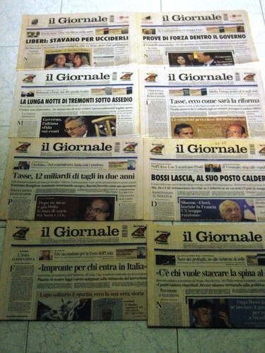 Giornale repubblica anno - giornale, la