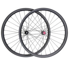 Set ruote in carbonio per mountain bike a disco 27,5/29 profondità 30 mm larghezza senza gancio