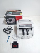 Contatore di denaro portatile e rilevatore di denaro falso con doppio display...