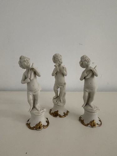 Tre statuine angioletti - statuine,