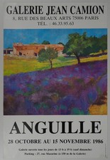[AFFICHE D'ART] J. ANGUILLE 