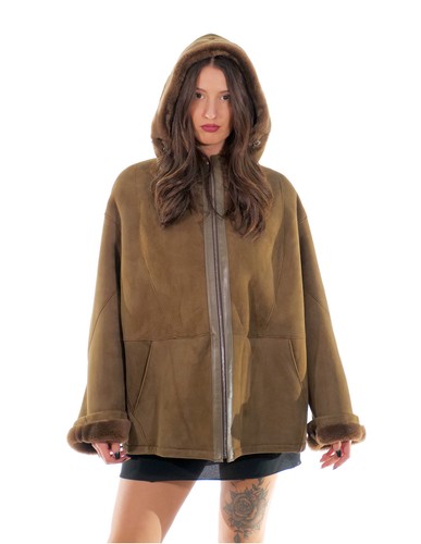 Cappotto montone marrone - cappotto, 48