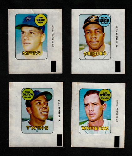 1969 topps decalcomanie - topps,