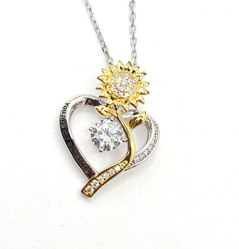 Collana cuore you are - "you,