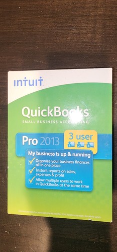 Intuit quickbooks pro - pro, 2013