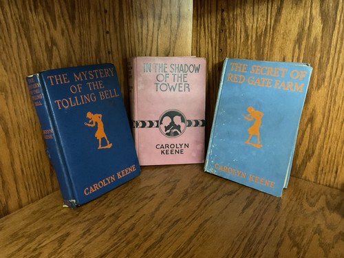 Vintage nancy drew mystery lot - nancy,