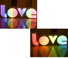 Lampada Luminosa Love Scritta