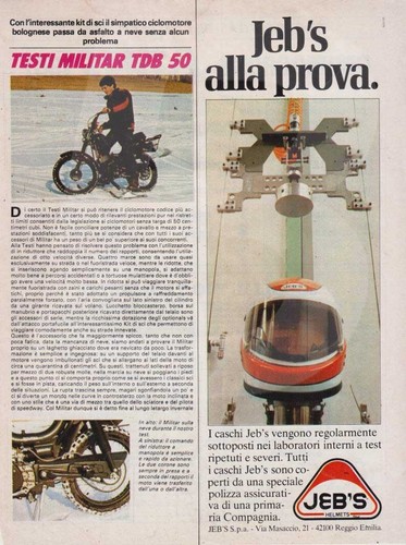 Advertising test moto testi - test,