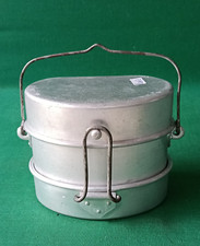 GAVETTA MILITARE TRUPPE ITALIANE ESERCITO ITALIANO COMPLETA IN ALLUMINIO. CQ43