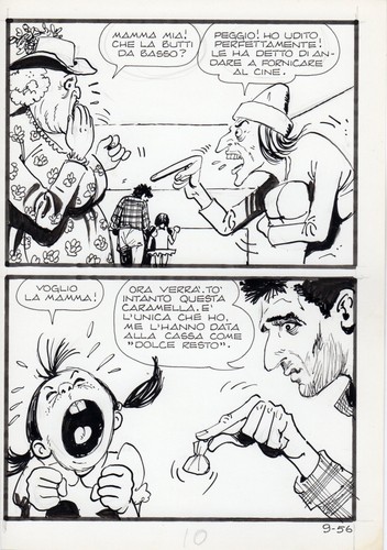 Milo manara tavola originale - -,