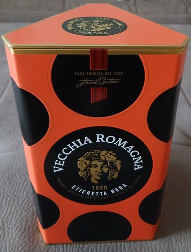 Scatola latta brandy - in,