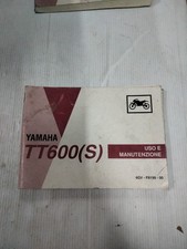 Yamaha TT 600 4gv OWNER'S