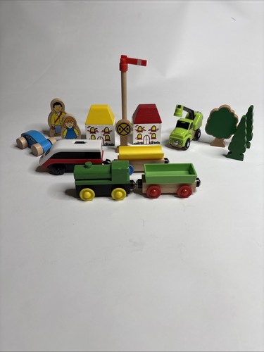 Set treno legno accessori - treno, in