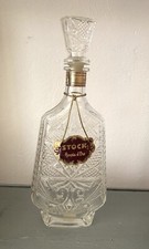 Bottiglia vetro liquore Goccia D’Oro STOCK vintage Pubblicitario
