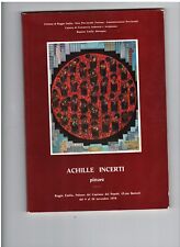 ACHILLE INCERTI , Reggio Emilia , arte , pittura , 1978