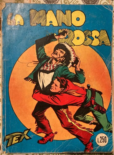 Tex mano rossa - la,