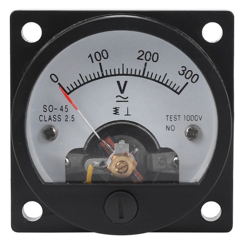 300v quadrante rotondo - 0-300v,