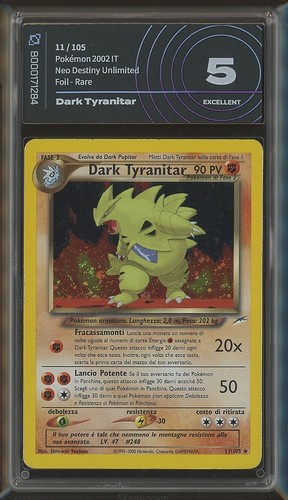 Dark tyranitar 105 - dark, 11/105