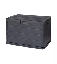 BAULE DA ESTERNO MULTIUSO "BETA" IN POLIPROPILENE ANTRACITE 78X55X52 CM