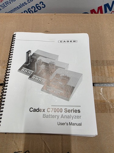Cadex c7200 analizzatore - cadex,