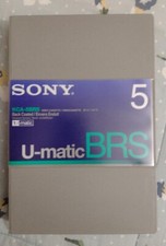 Sony U Matic 5 BRS u-matic KCA-5BRS Video Cassette anti statica - 43 min