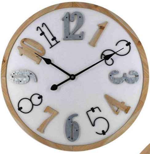 Orologio parete chic color - orologio,