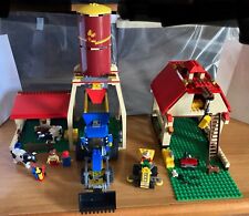 LEGO City Città 2009 Completo Set 7637 Fattoria Farm Cow Mucca Trattore Minifig