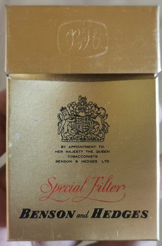 Benson hedges special filter - hedges,