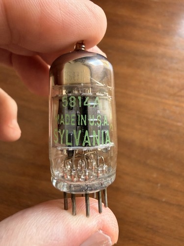 Sylvania 5814a 12au7 ecc82 - 1, 5814a/12au7/ecc82