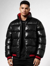 Giubbotto imbottito uomo nero