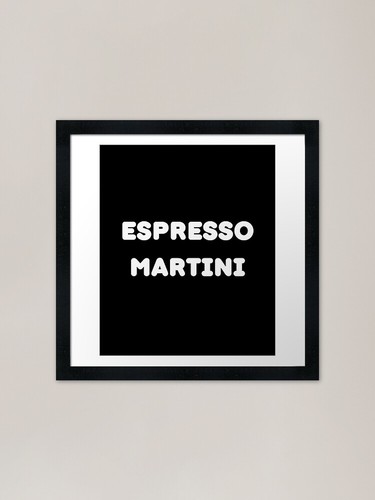 Espresso martini - martini,