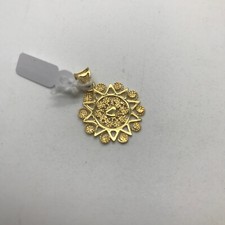 CIONDOLO ARGENTO 925, la presentosa gioiello artigianale tipico d' Abruzzo P08