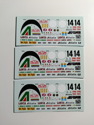 Decals lancia stratos - decals, 1/43