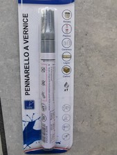 PENNARELLO INDELEBILE A VERNICE COLORE Argento PUNTA MEDIA 2-3mm