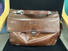 Piquadro Borsa Porta Pc Pelle Marrone Uomo 24 Ore Tablet Ufficio No Tracolla