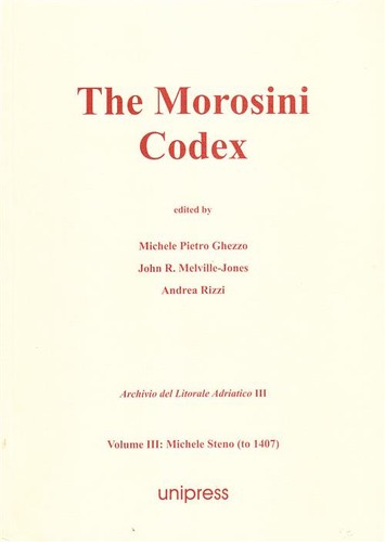 The morosini codex - the, 3