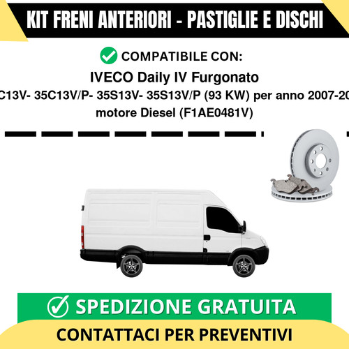 Kit freni anteriori pastiglie - freni, (pastiglie