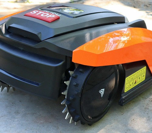 Robot rasaerba rasaerba punte