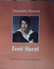 Alessandro manzoni INNI SACRI: LETTI E ANNOTATI DA CARD. GIOVANNI COLOMBO AURELI
