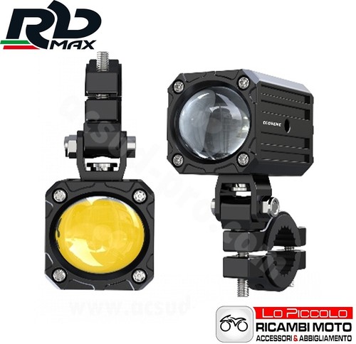 Coppia fari led neri rbmax - coppia,
