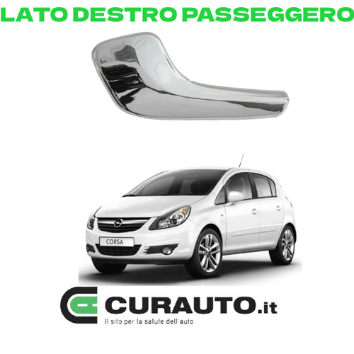Maniglia porta interna cromata - porta,
