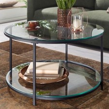 Finebuy tavolino salotto - tavolino, vetro