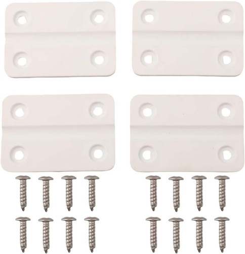 Set cerniere in plastica - set, 4