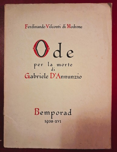 Ode per morte - per,