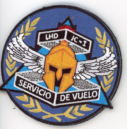 Patch spain navy lhd - l-61, juan