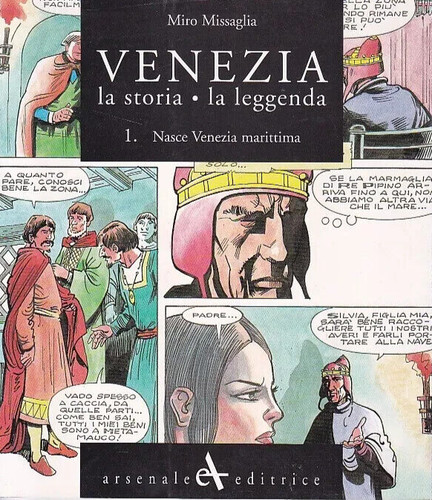Fumetto venezia storia la - venezia,