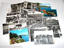 LAGO MAGGIORE ISOLE BORROMEE lotto 18 CARTOLINE 