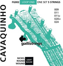 Cavaquinho String Set, Loop Ended, D, B, G, D, Galli, Strings at Hobgoblin Music
